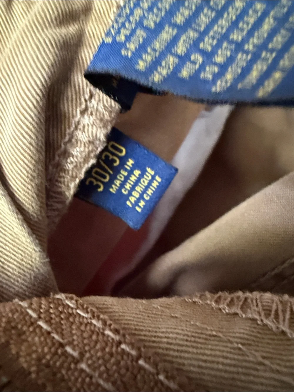 Polo by Ralph Lauren Men's Tan Chinos